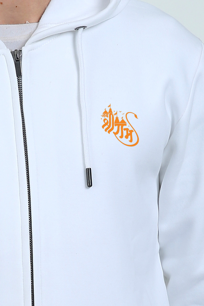 Unisex Hoodies with Jai Shree Ram embroidery