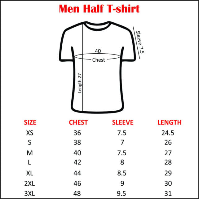 Half Sleeves Tees